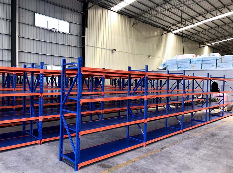 運(yùn)強(qiáng)國際快遞（艾斯云倉）廣州擱板式貨架【易達(dá)貨架】