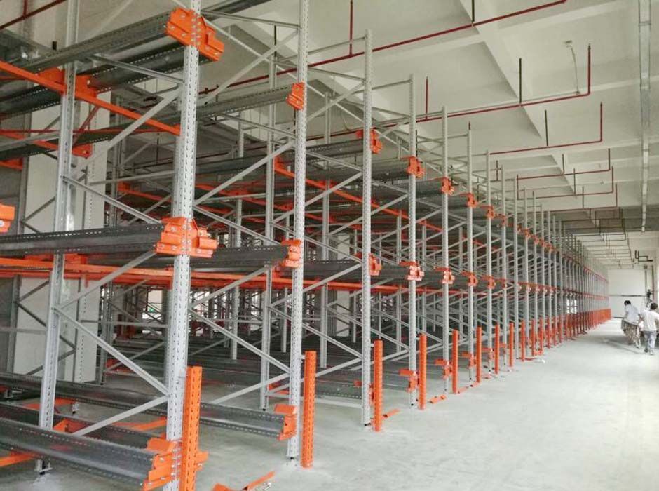 益海嘉里廣東穿梭式貨架【易達(dá)貨架】