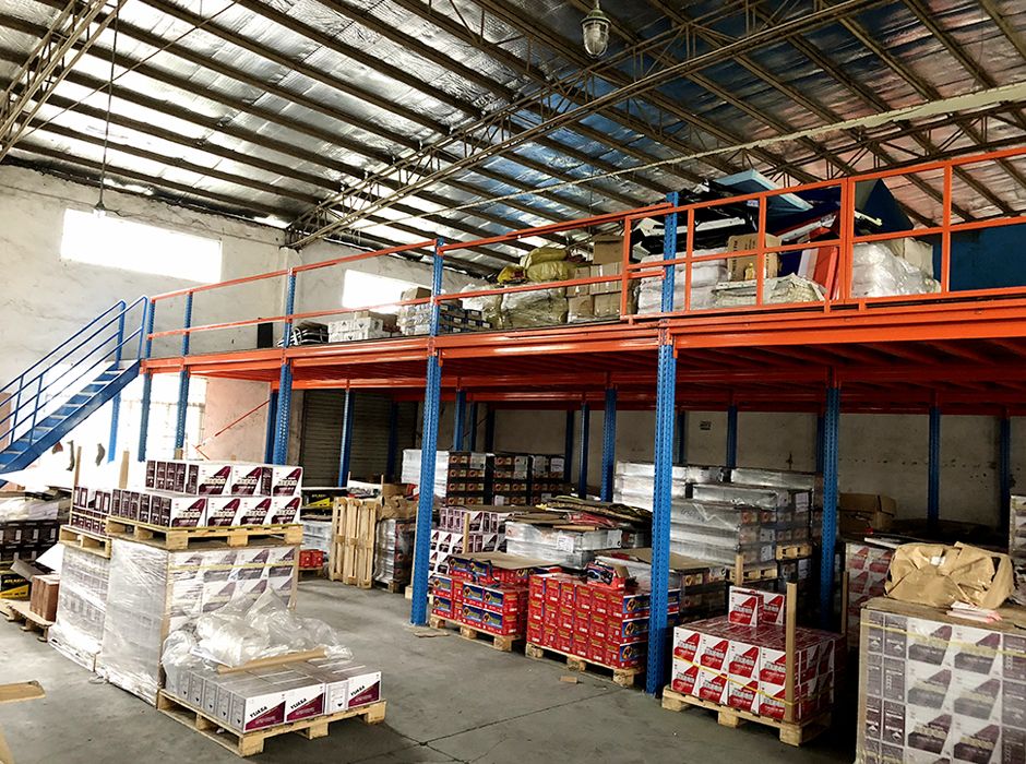 北星汽配深圳閣樓貨架平臺(tái)【易達(dá)貨架】