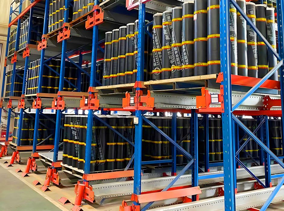 金箭新材料智能穿梭式貨架【易達貨架】