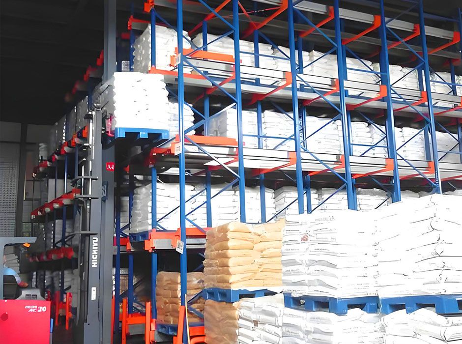 日和化工廣州穿梭式貨架【易達(dá)貨架】