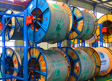 線纜貨架倉儲貨架，卷狀貨物密集型高效存儲方案【易達貨架】