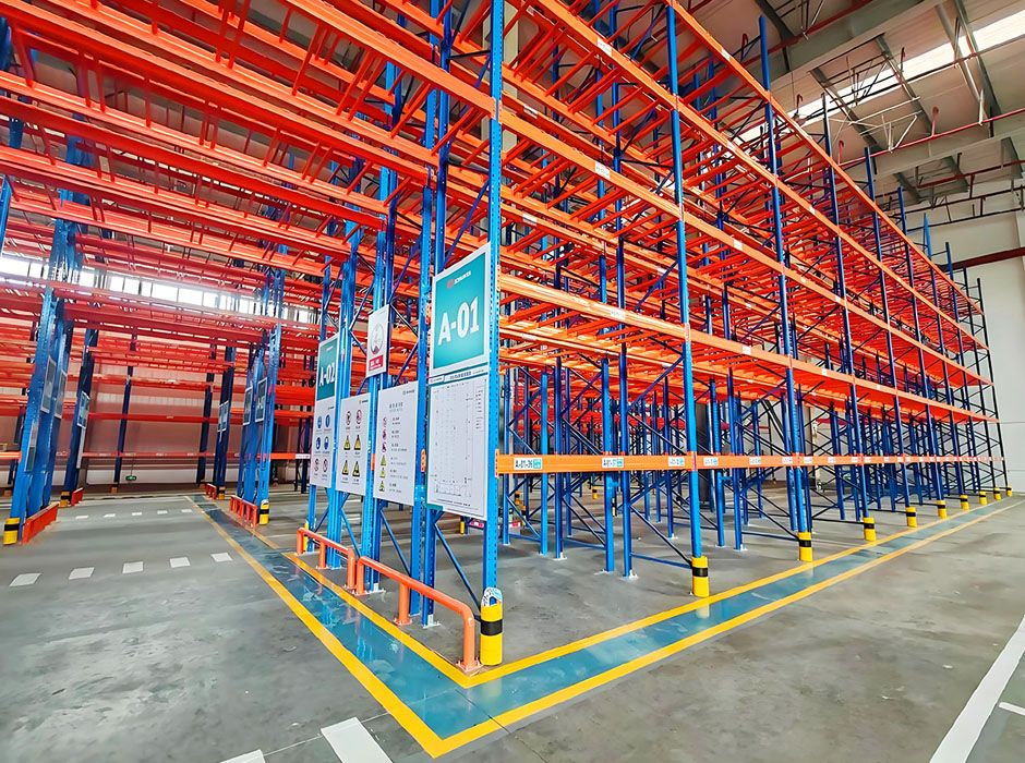 安辰蛋白生物陽江雙深位貨架系統(tǒng)【易達(dá)貨架】