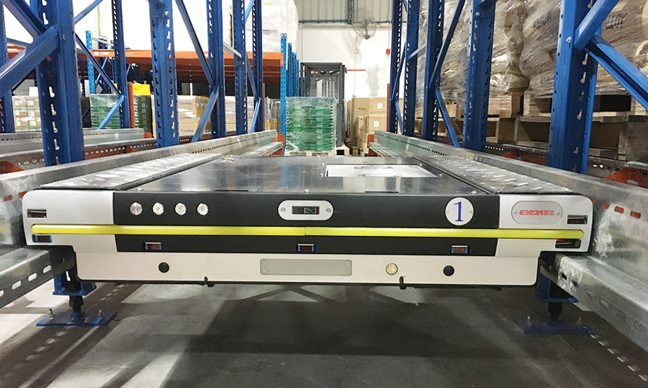 高密度存儲，實現(xiàn)“貨找人”式揀貨