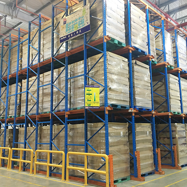 立體倉(cāng)貫通式貨架