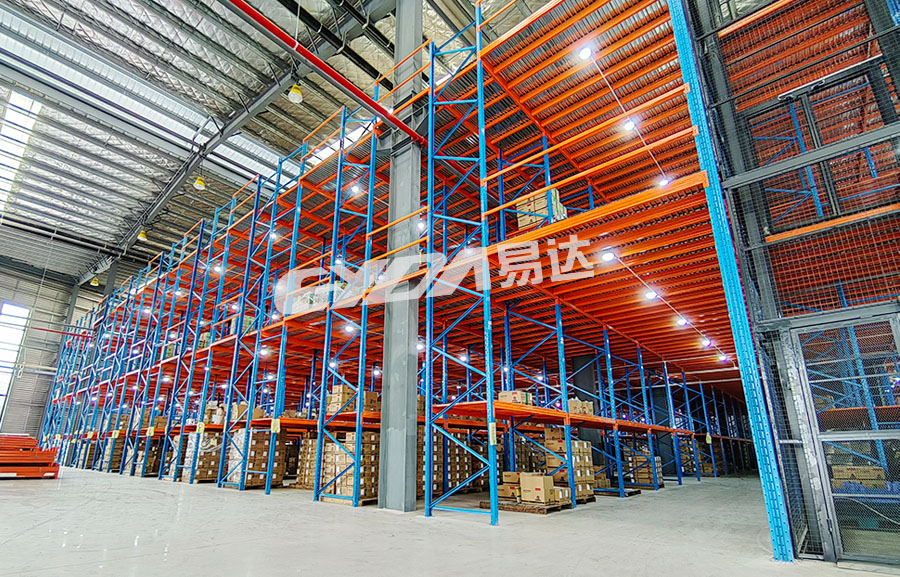 三層閣樓平臺貨架