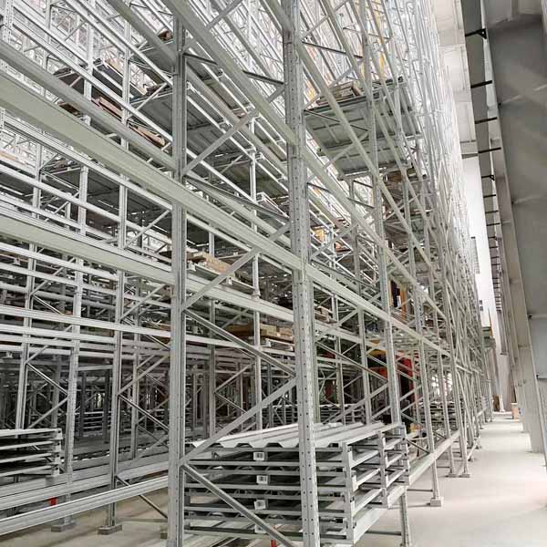 擱板式多巷道立體貨架