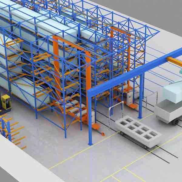 小型自動(dòng)化立體貨架